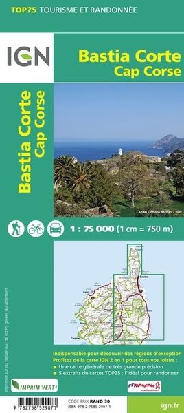Top 75 Bastia Corte Cap Corse